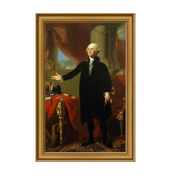 George Washington Lansdowne Portrait Framed Print - Small Edition