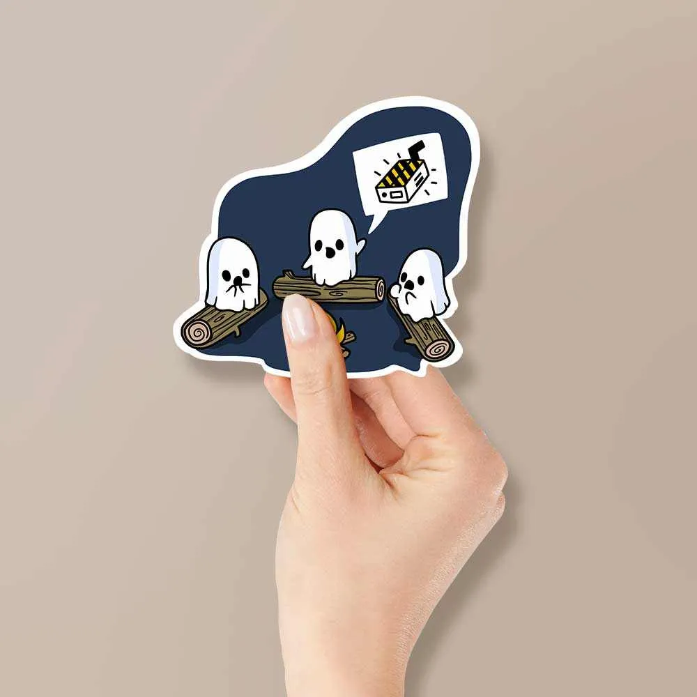 Ghost campaign Sticker