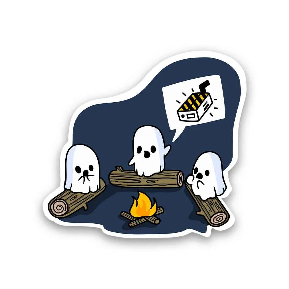 Ghost campaign Sticker