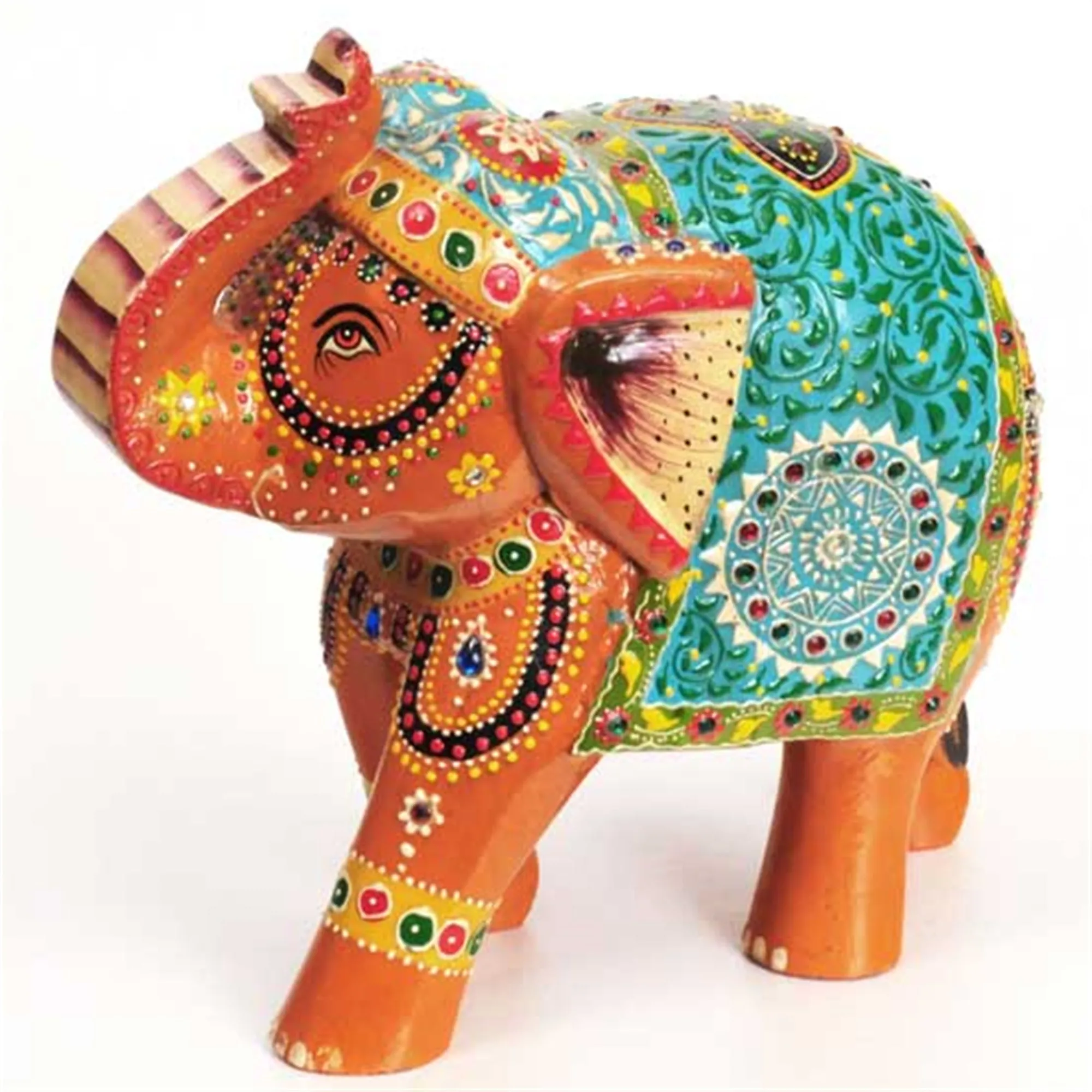 Hand-painted Elephant Statue