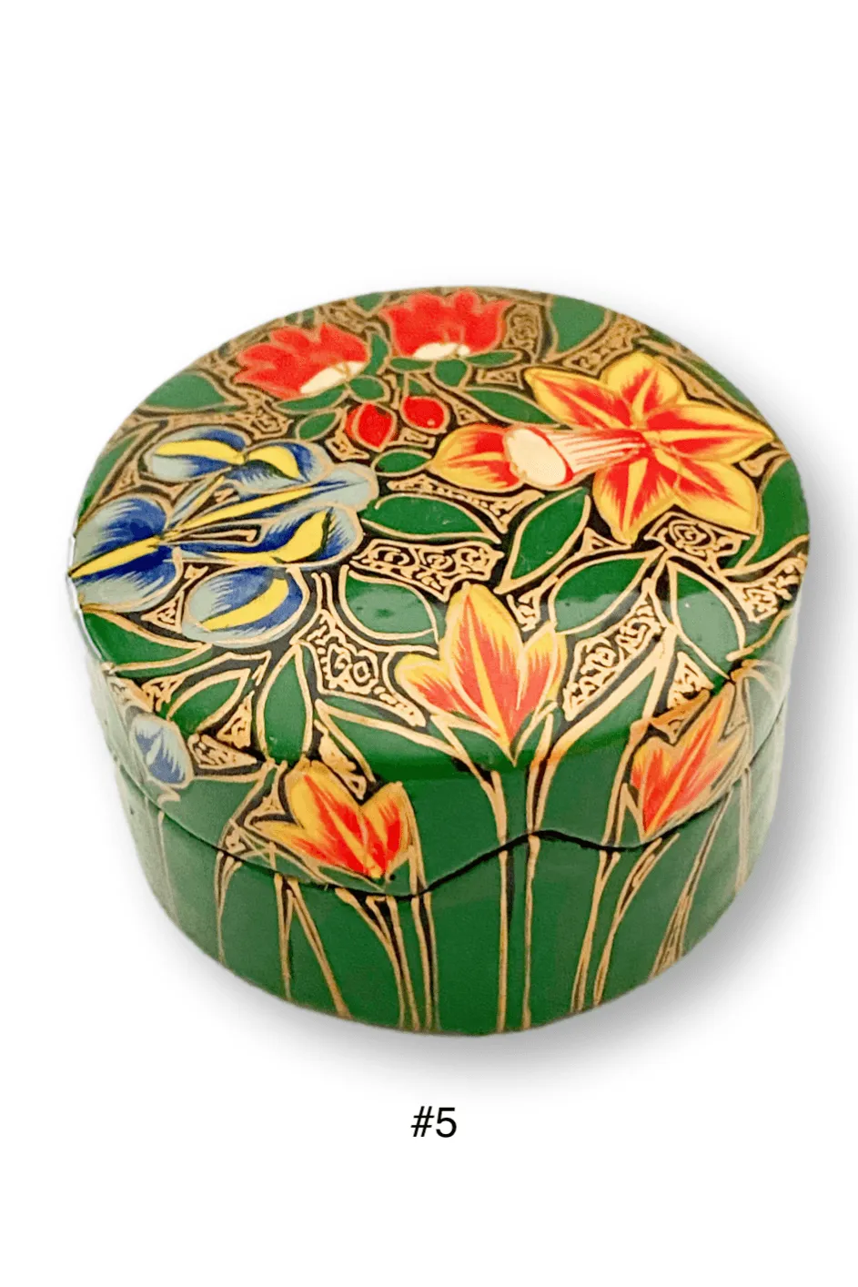 Hand Painted Floral Boxes