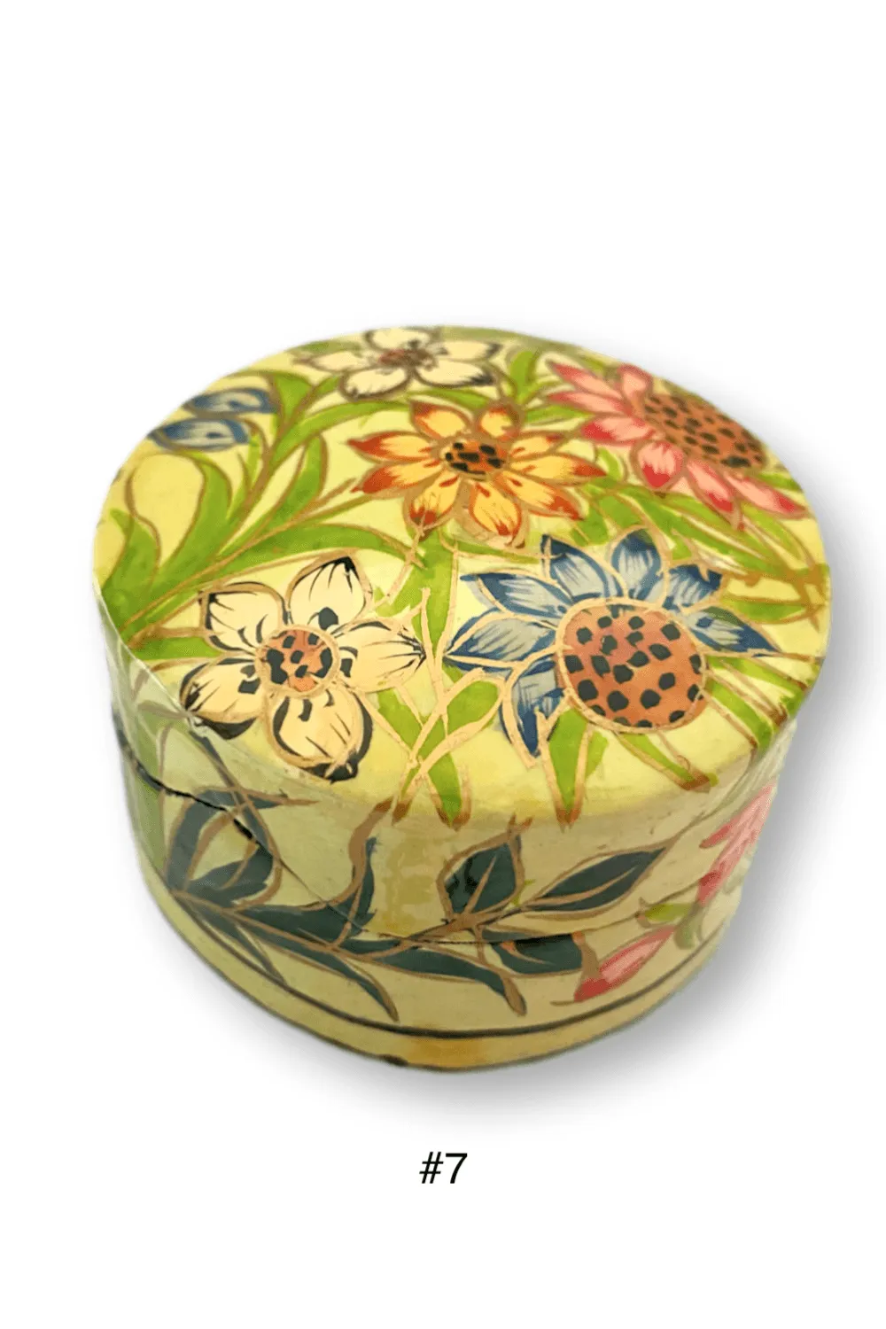 Hand Painted Floral Boxes