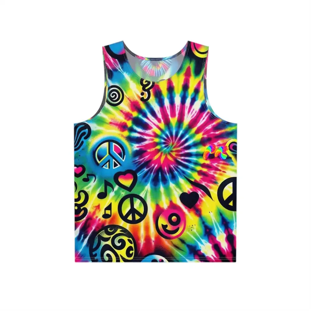 Happy Vibes Men's Rave Tank Top