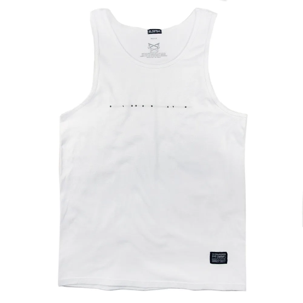 Headline Tank Top - White