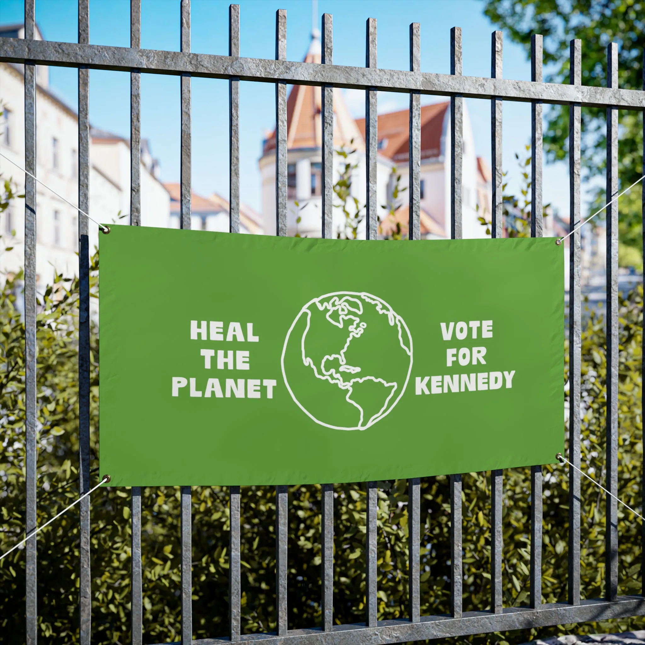 Heal the Planet Banner