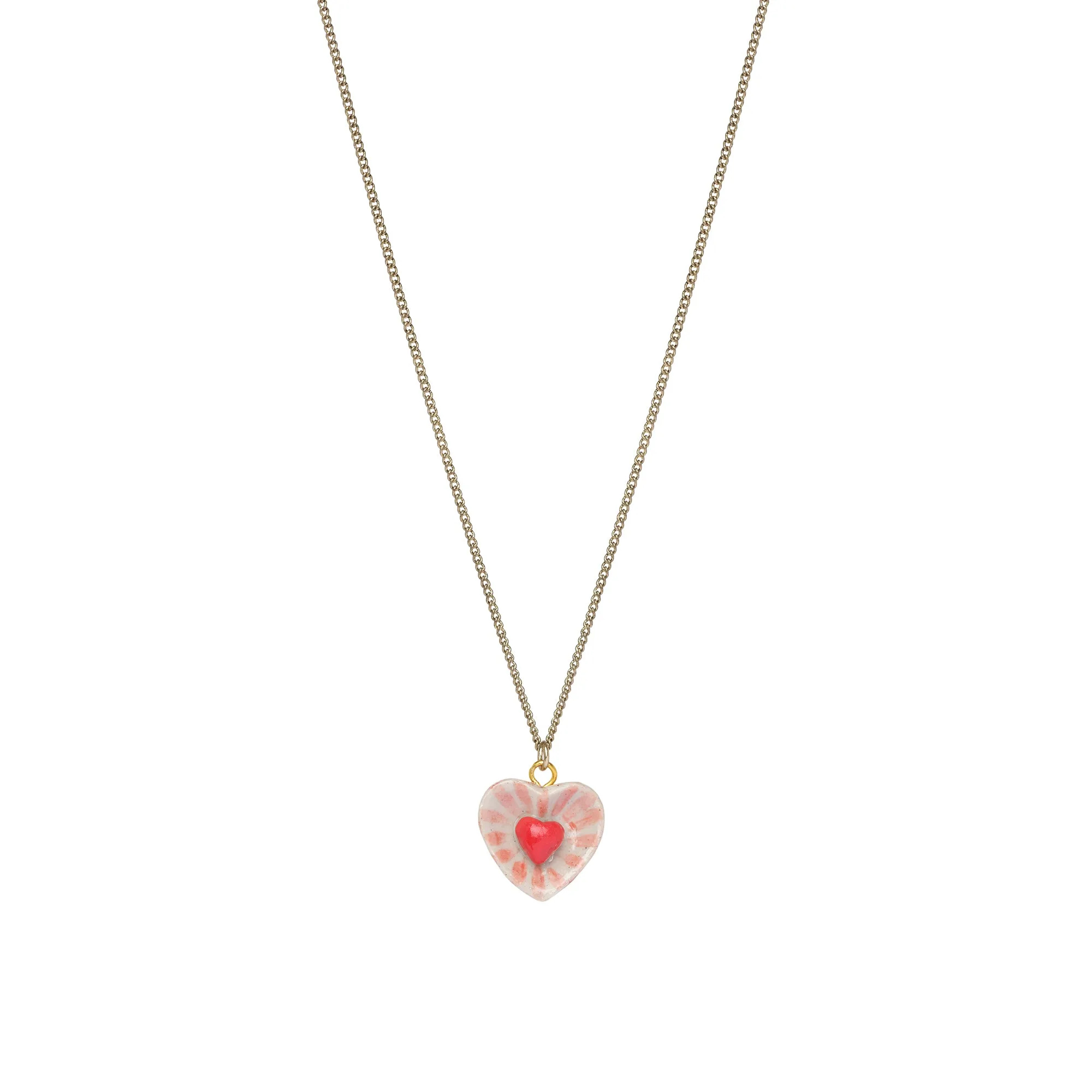 Heart in Heart Necklace