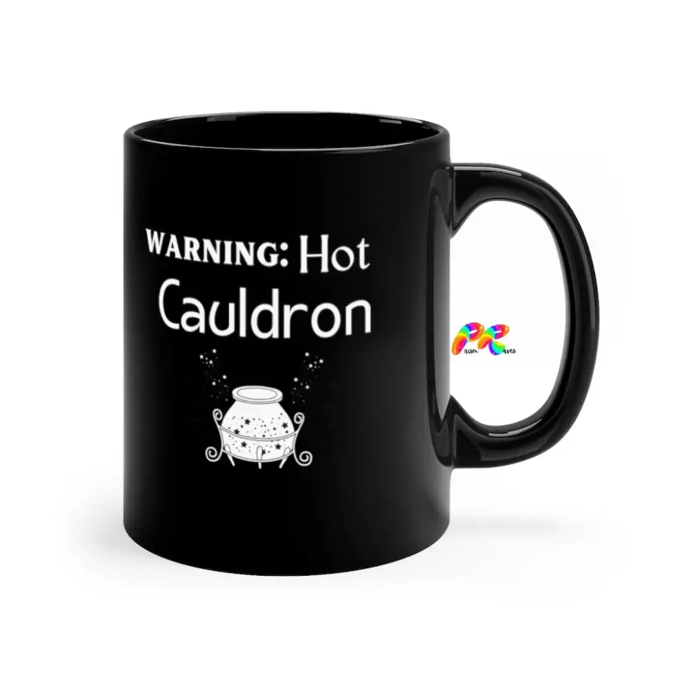 Hot Cauldron Black Coffee Mug