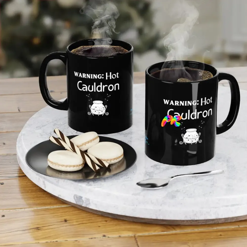 Hot Cauldron Black Coffee Mug