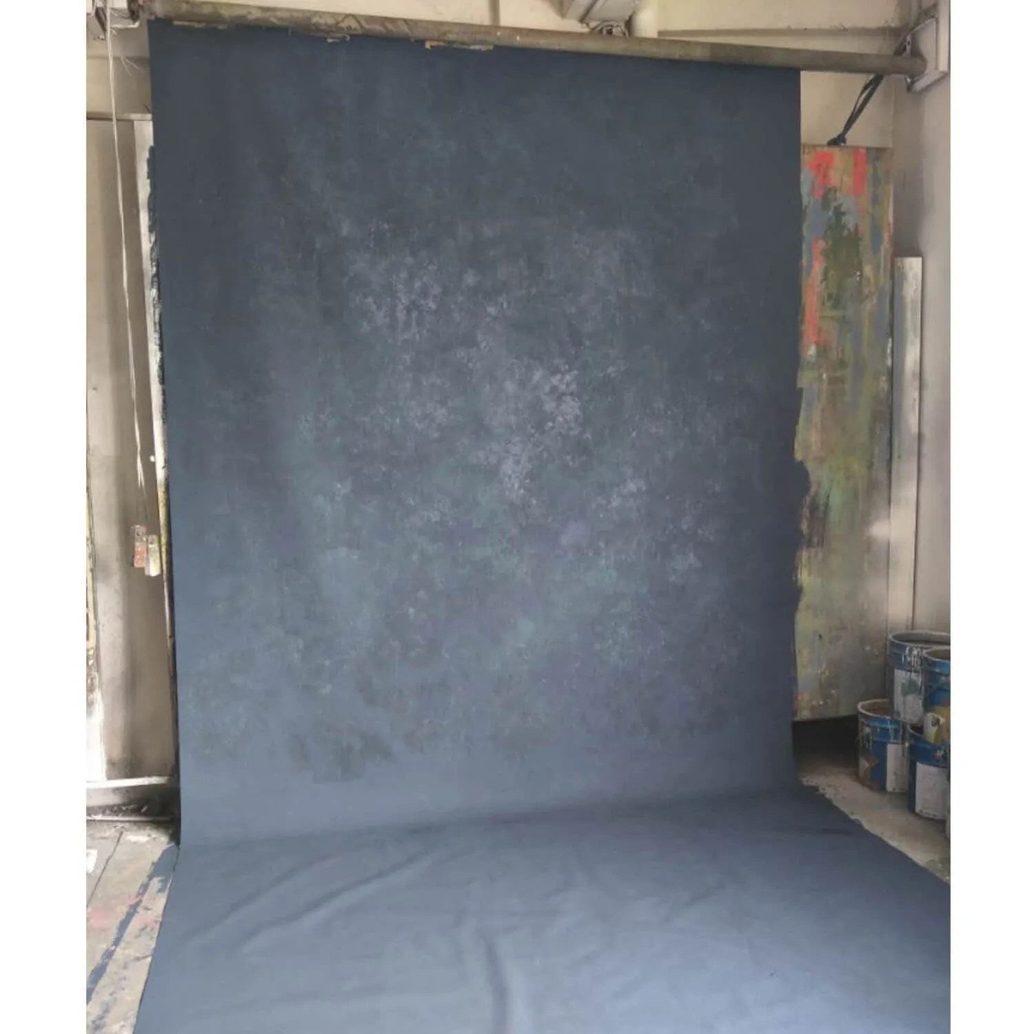 (HP-NS) Grey Topaz Hand-Made Canvas Photo Backdrop (2x3m)