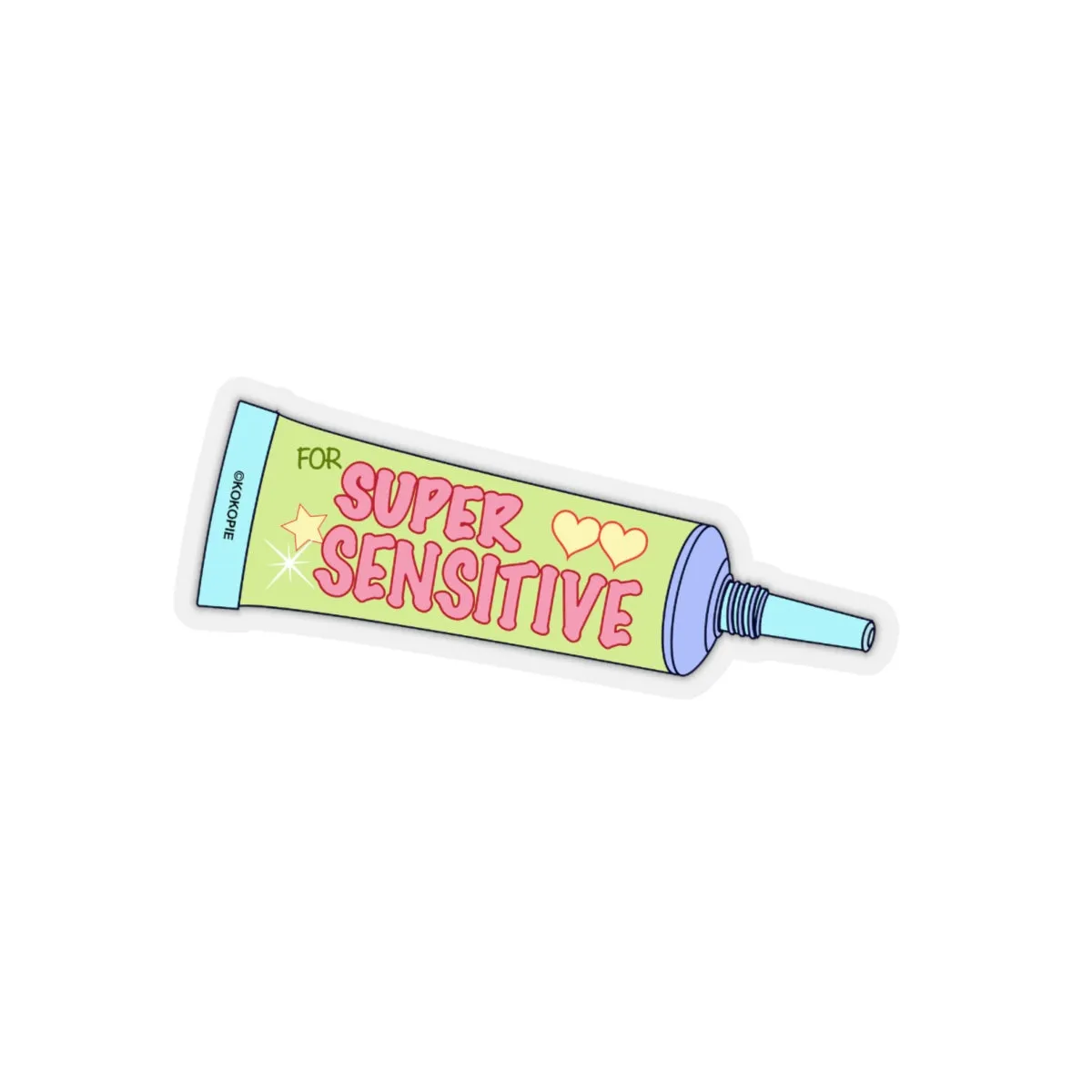 I am super sensitive, so what? - KOKO Sticker