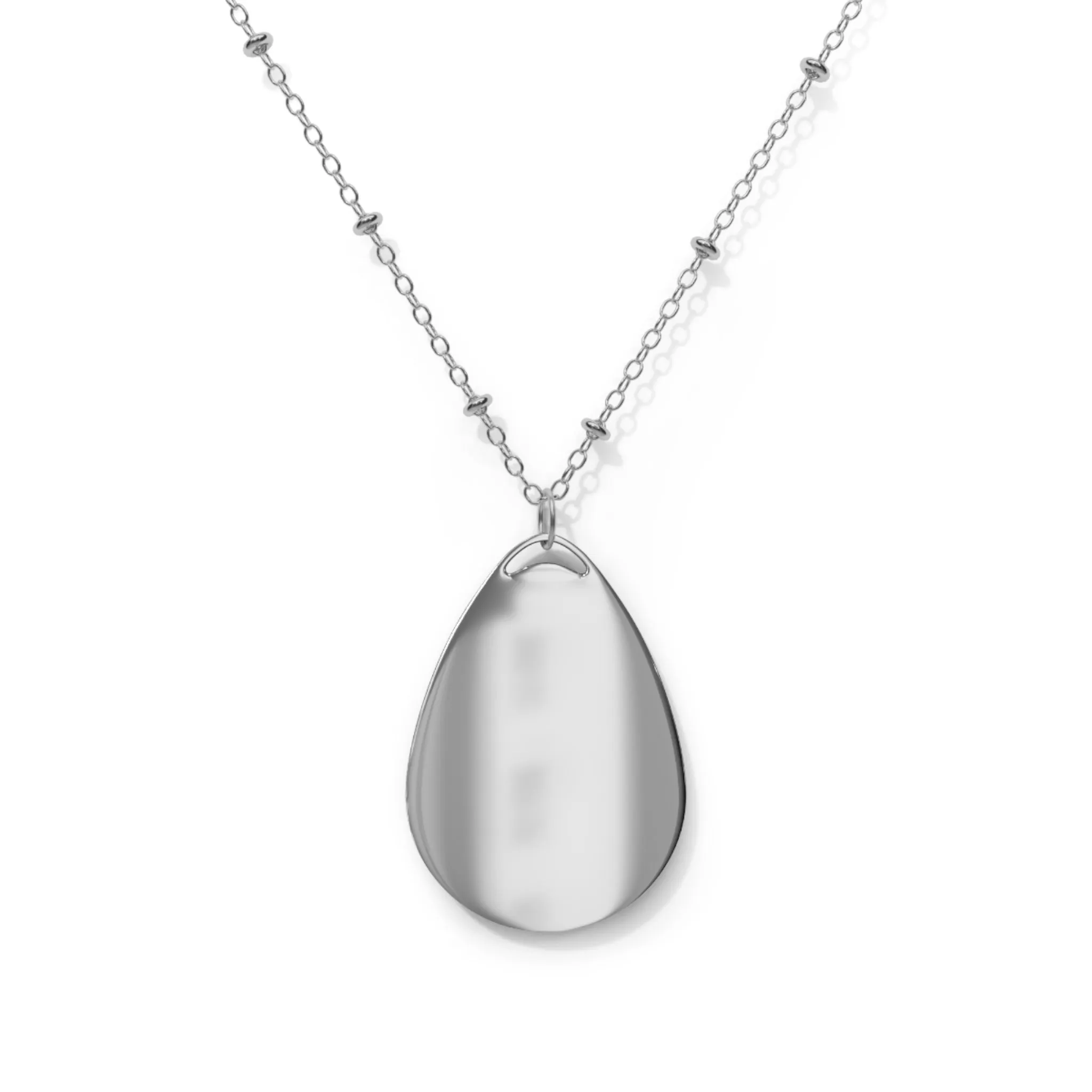 Javier Milei Afuera Oval Necklace