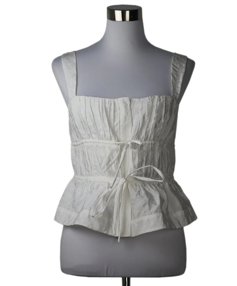 Jonathan Simkhai White Top sz 4