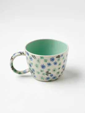 JONES & CO - DITSY MINT MUG