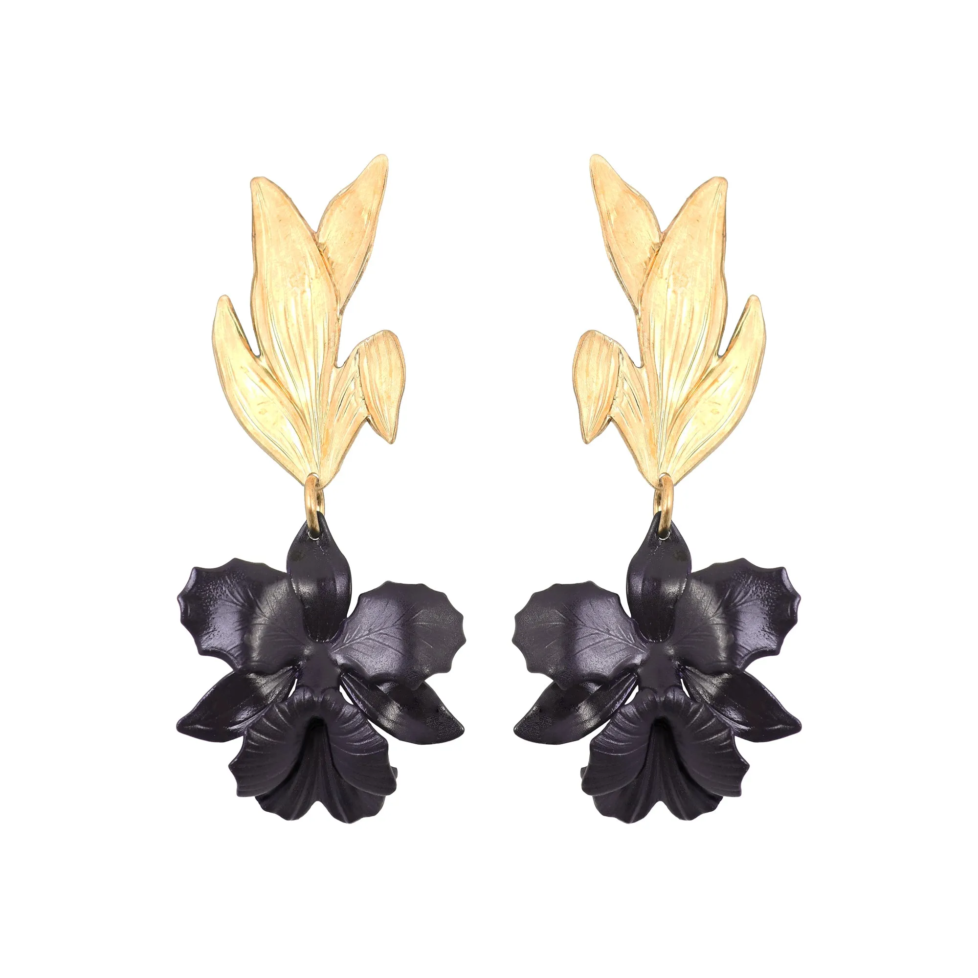 Kalea Orchid Earrings