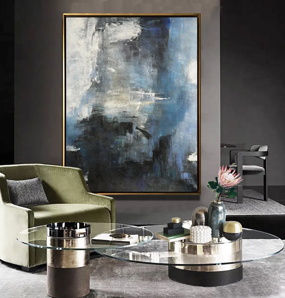 Large Abstract Sea,Original Abstract Art Painting,Large Wall Canvas Painting BL005