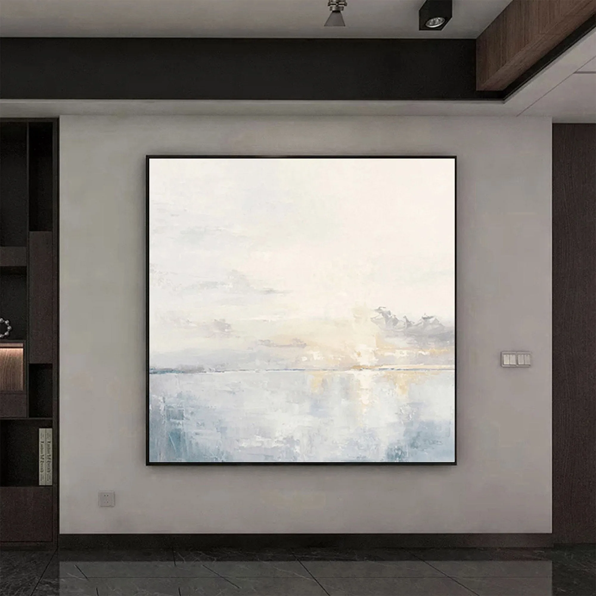 Large Ocean Sunset Painting on Canvas Painting Cloud Painting Op066