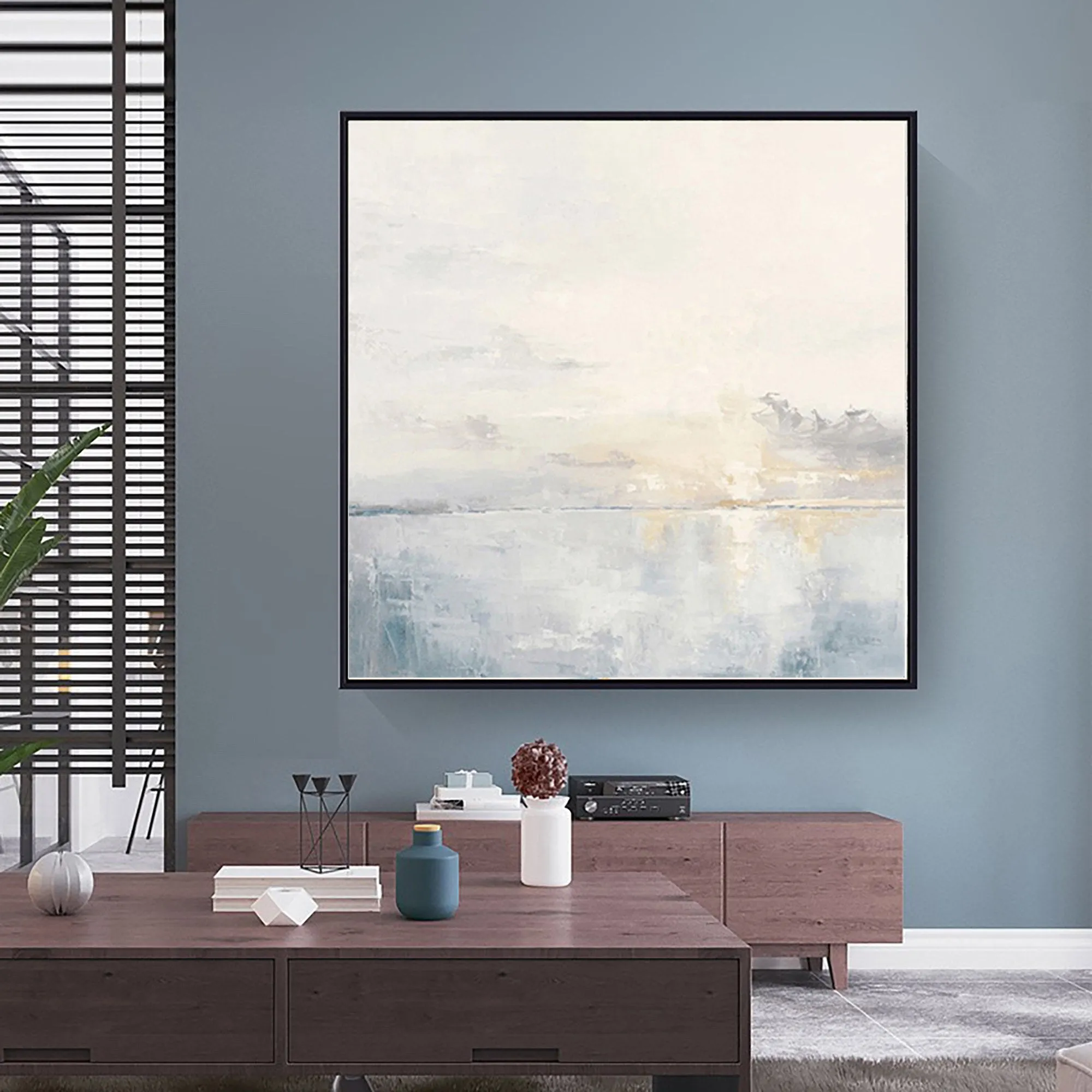 Large Ocean Sunset Painting on Canvas Painting Cloud Painting Op066