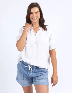 Loretta Top White