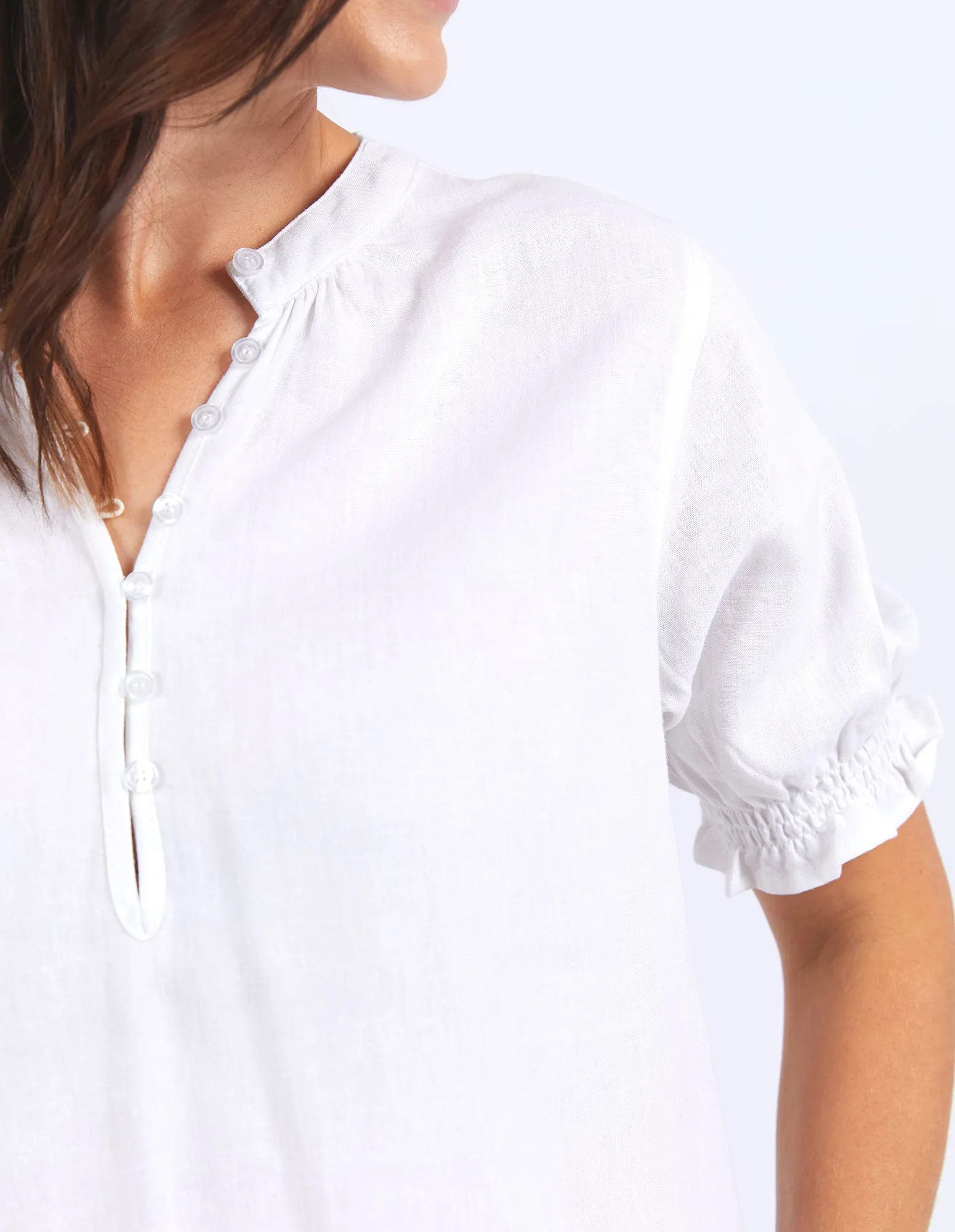 Loretta Top White