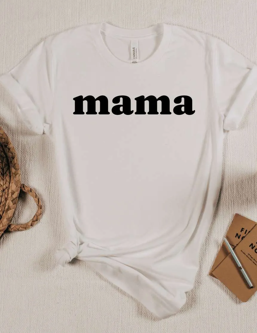 Mama Basic Graphic Tee | Small