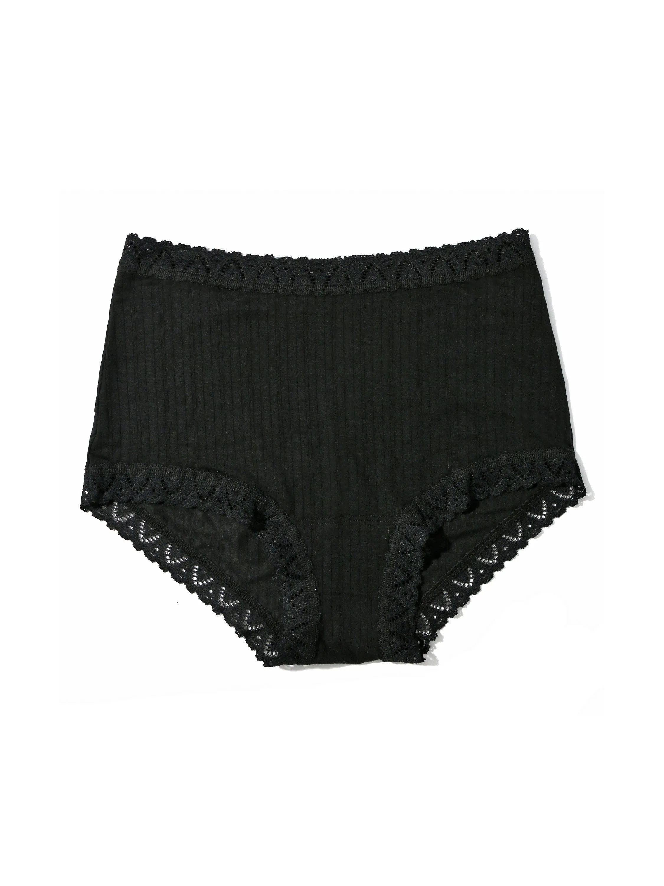 MellowLuxe™ High Rise Boyshort Black