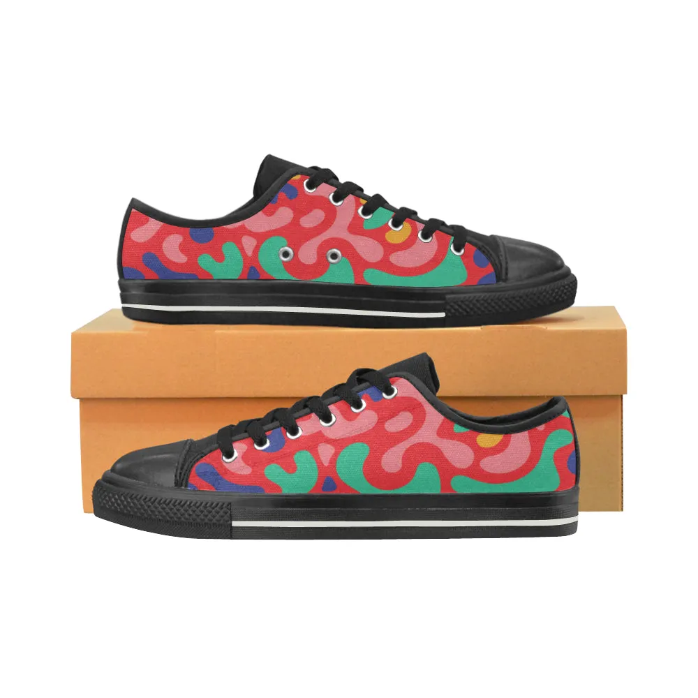 Men's Camouflage Print Low Top Canvas Shoes