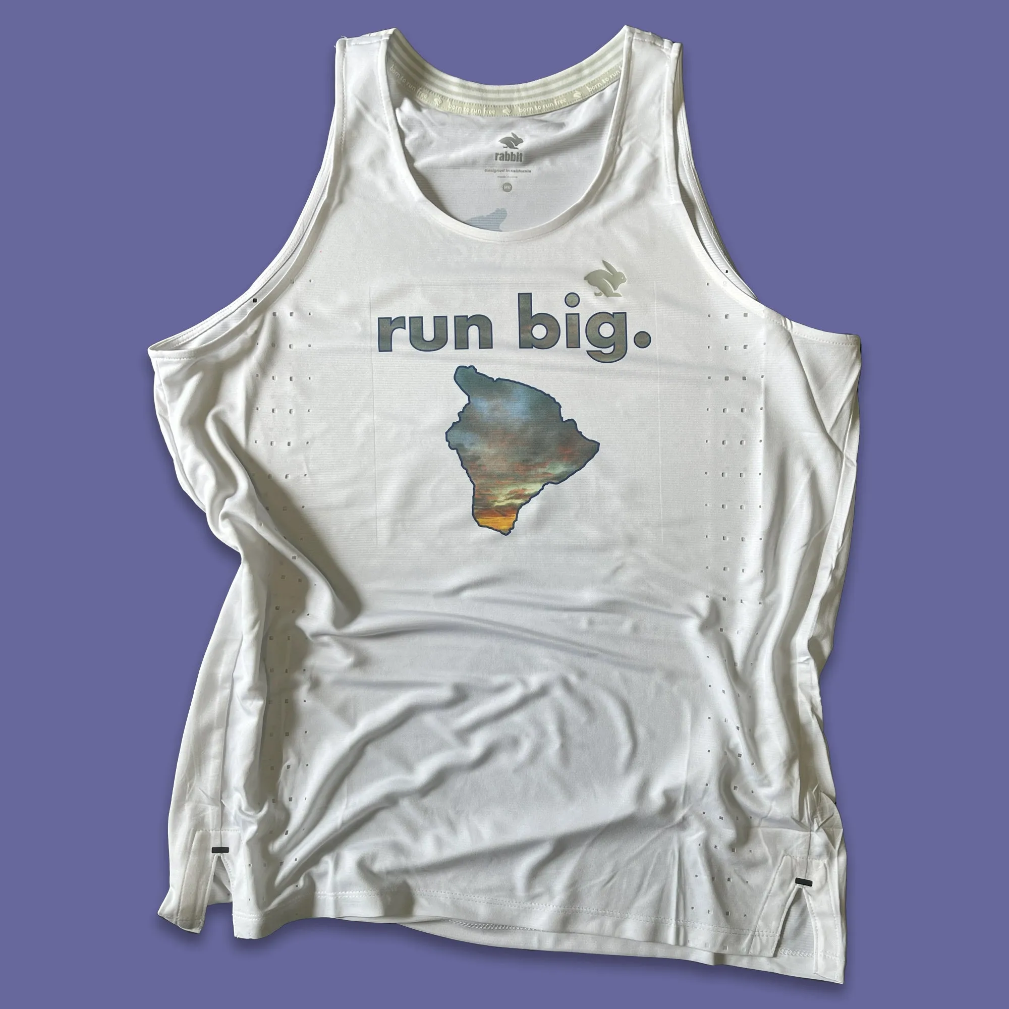 Men's Race Pace Running Tank - Run Big - Artists' Series