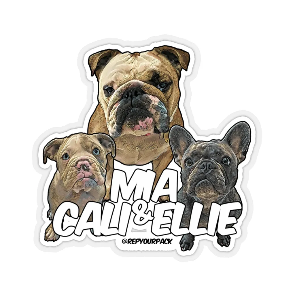 Mia, Cali & Ellie Stickers