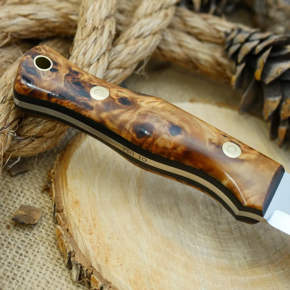 Mountaineer: Poplar Burl & Black Canvas