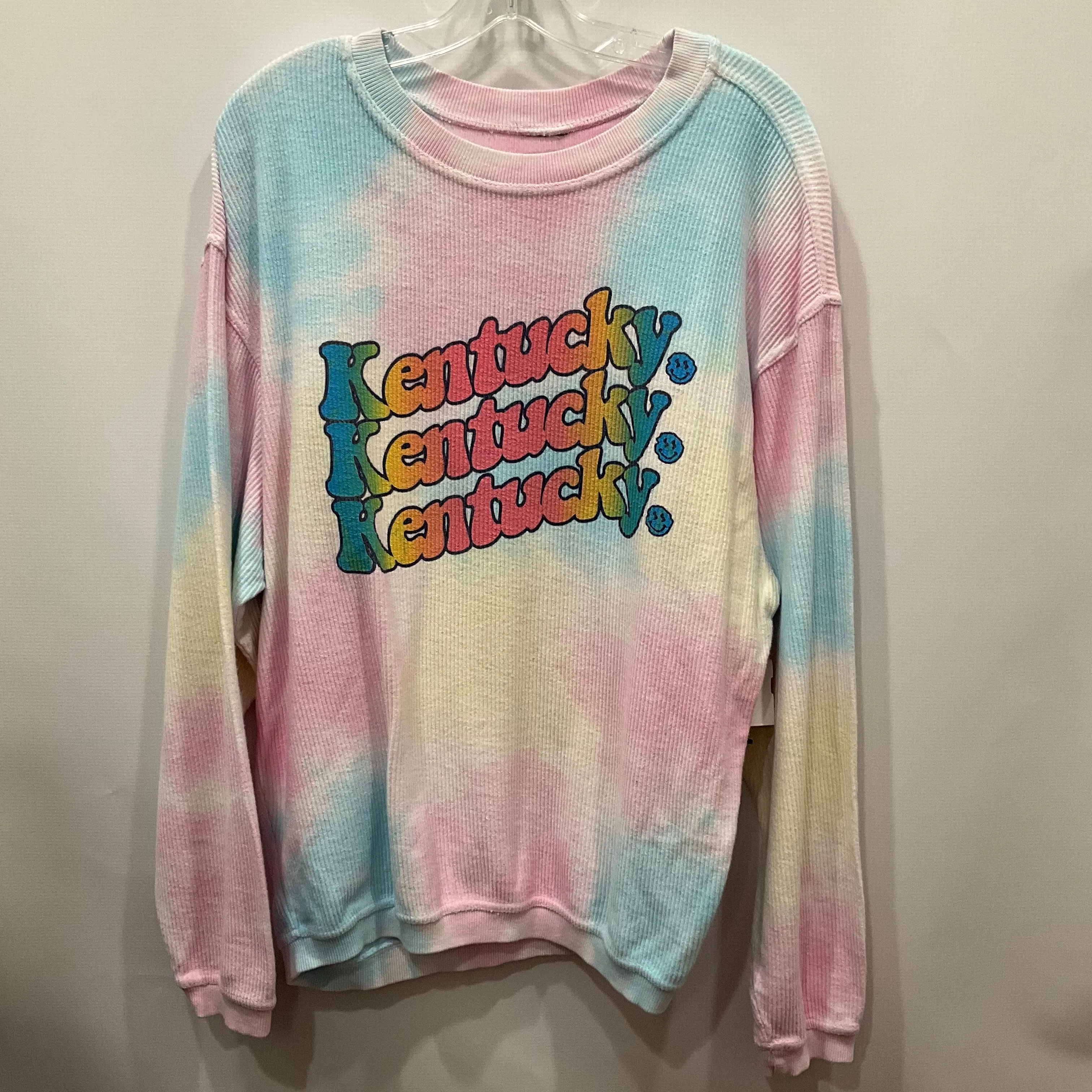 Multi-colored Top Long Sleeve Crewneck Cmc, Size S