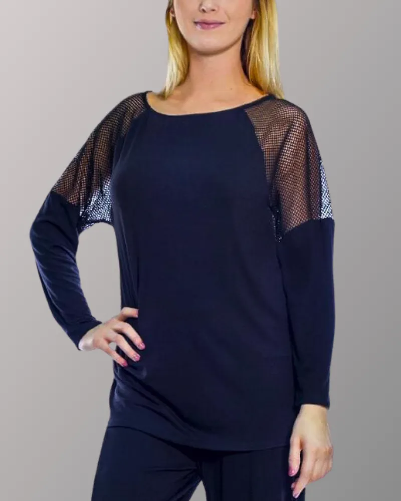 Net Inset Top - FINAL SALE