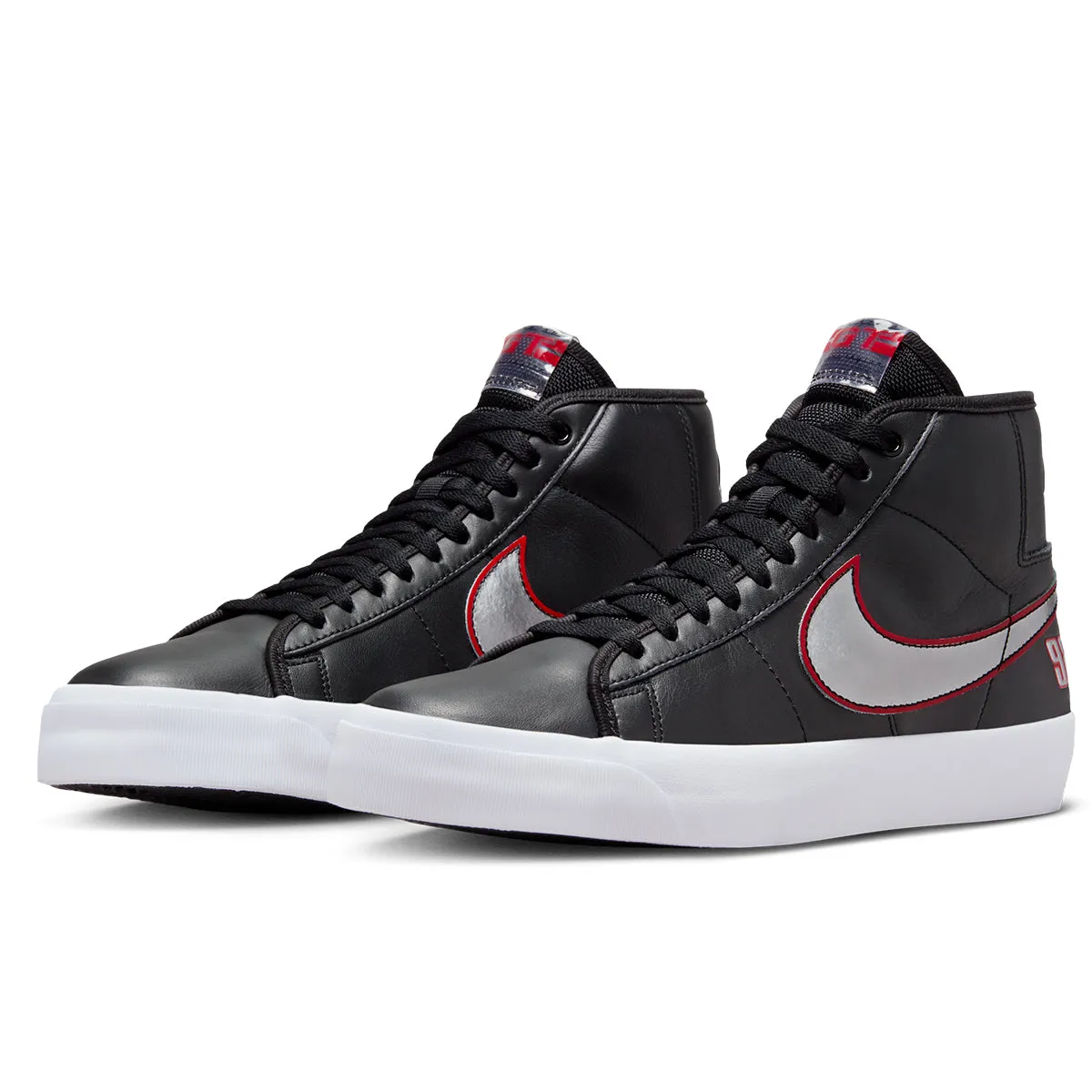 Nike SB Blazer Mid GT - Black/Metallic Silver FN4182-001