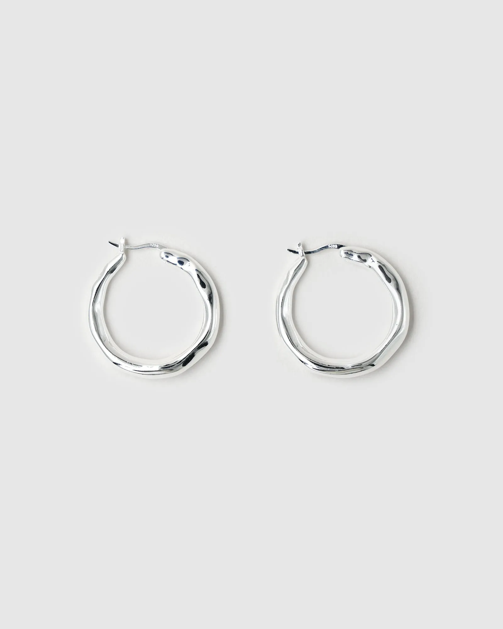 Organica Hoop Earrings Small (RRP $149AUD)