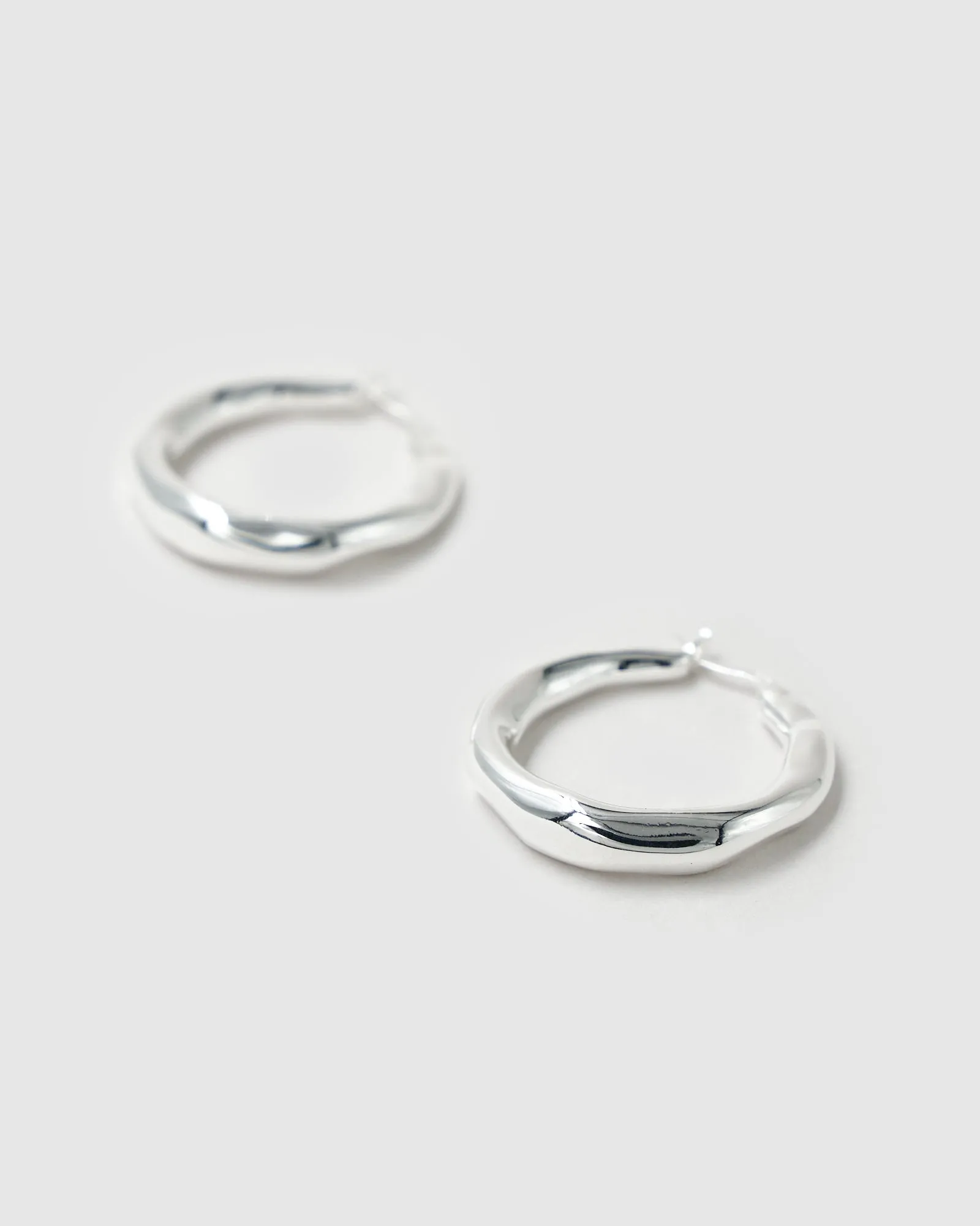 Organica Hoop Earrings Small (RRP $149AUD)