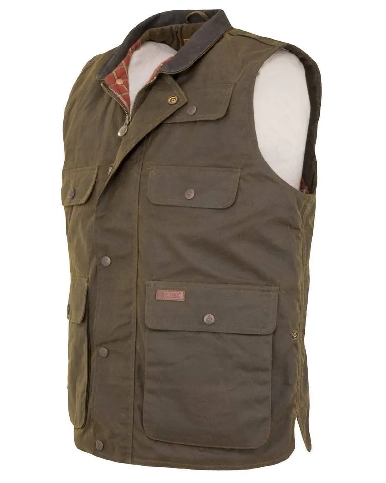 Outback Trading® Men's Overland Oilskin Vest