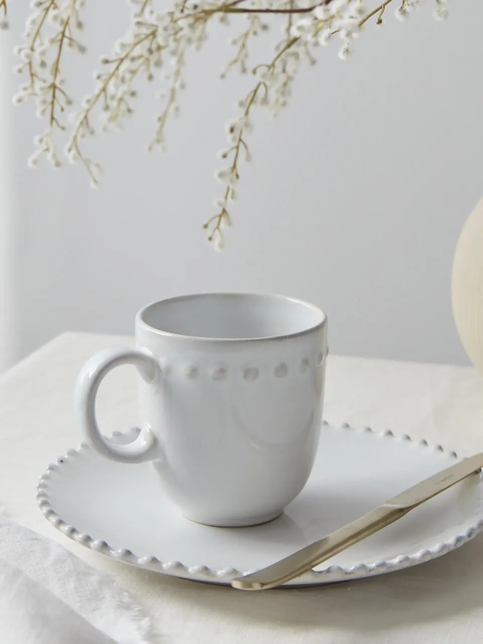 Pearl Stoneware Mug