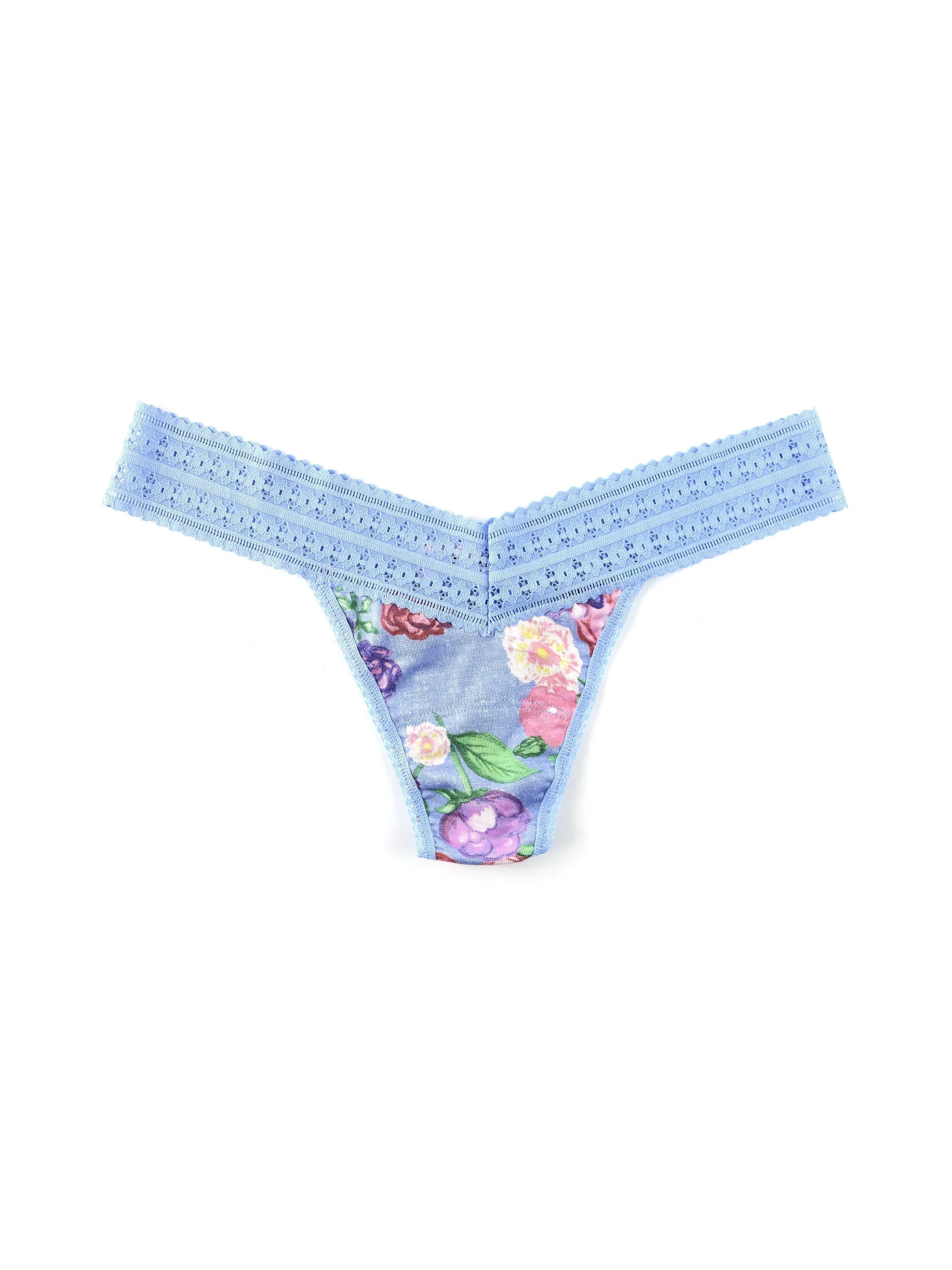 Printed DreamEase® Low Rise Thong Chatsworth House