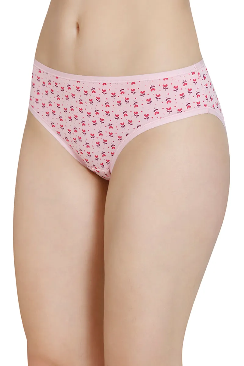 Printed Low Rise Bikini Panty (Pack of 3)