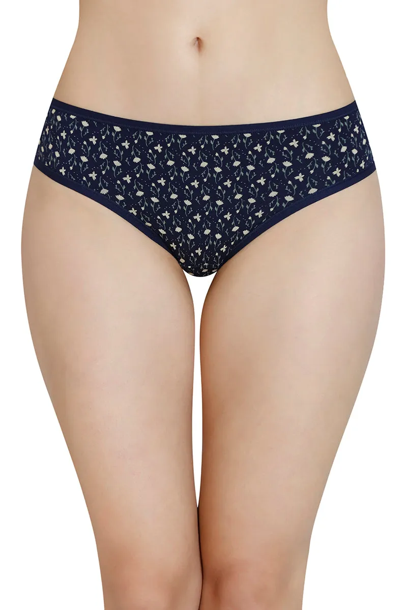 Printed Low Rise Bikini Panty (Pack of 3)