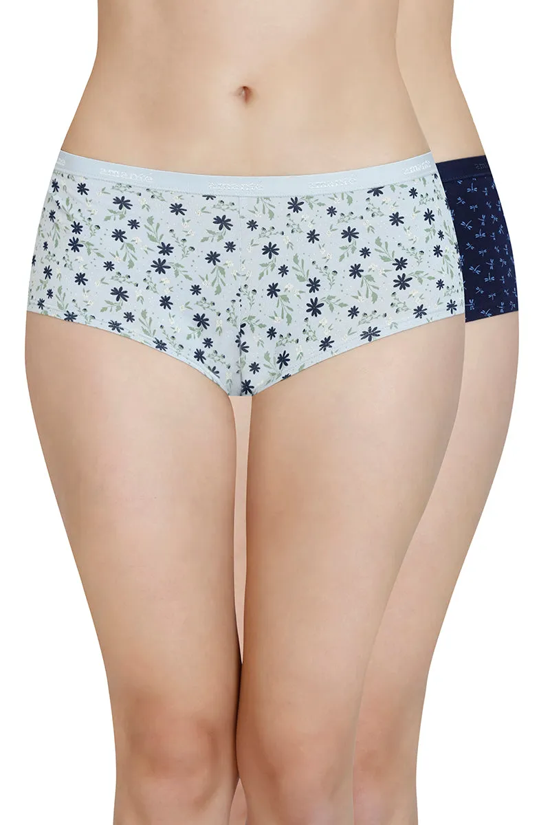 Printed Low Rise Boyshort (Pack of 2)