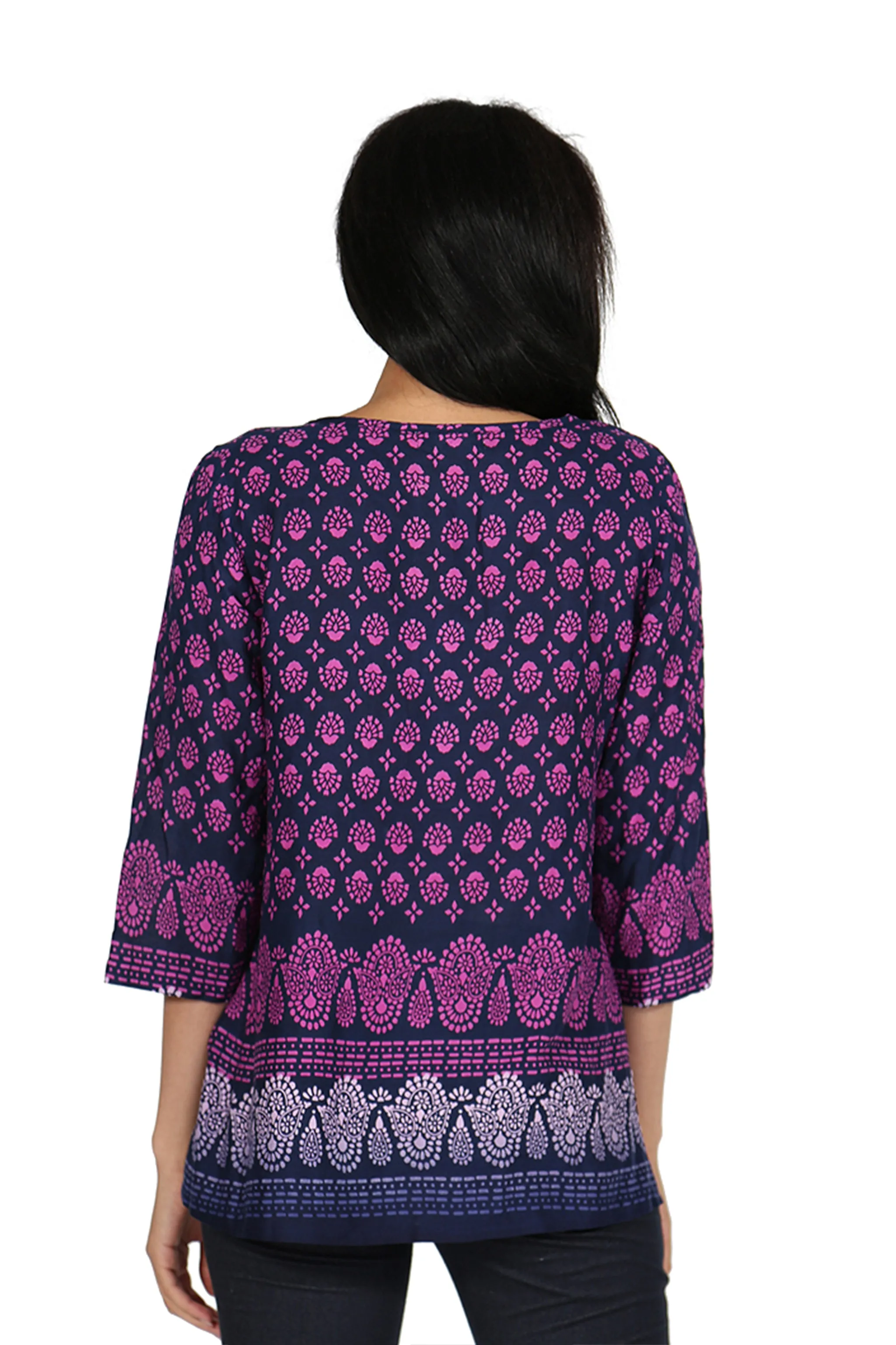 Rayon Print Tunic