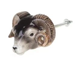 Sheep Head Doorknob