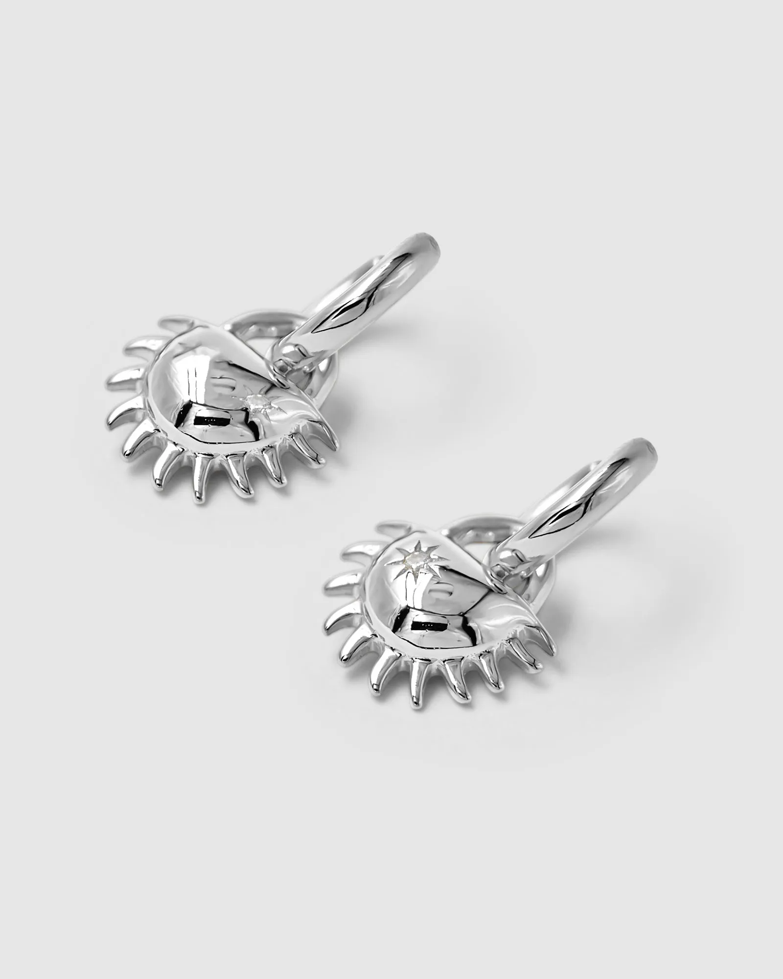 Solida Charm Earrings Clear (RRP $189AUD)