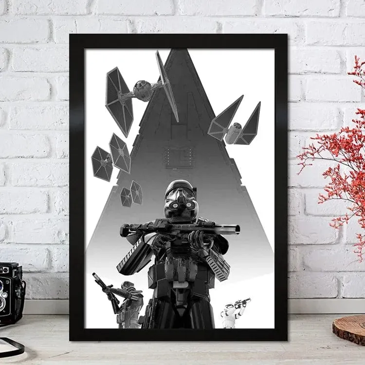 Star Wars Inspired Propaganda Pop Art Premium Quality Canvas Prints