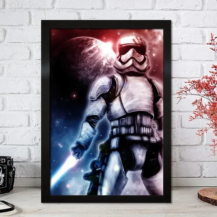 Star Wars Inspired Propaganda Pop Art Premium Quality Canvas Prints