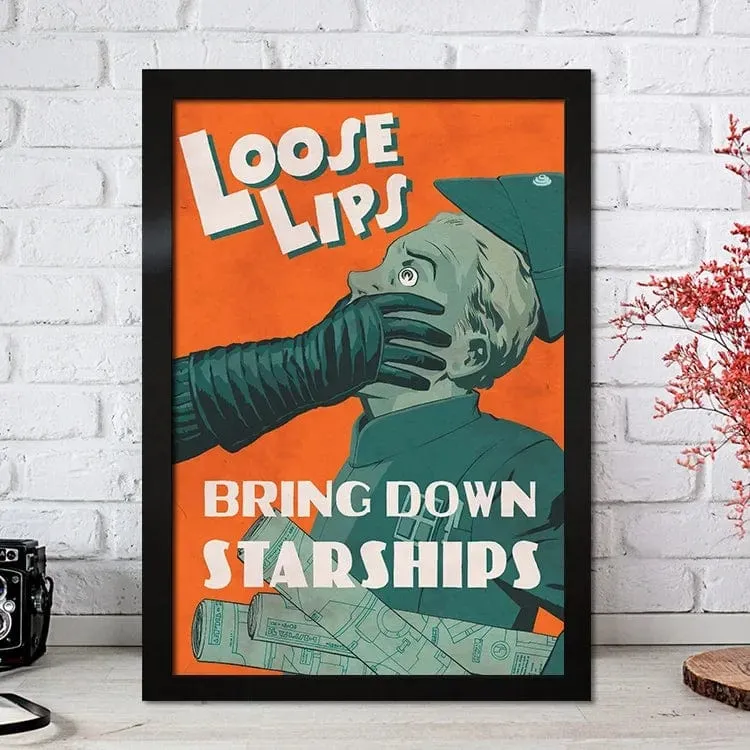 Star Wars Inspired Propaganda Pop Art Premium Quality Canvas Prints