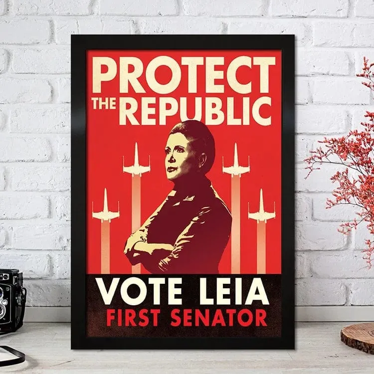 Star Wars Inspired Propaganda Pop Art Premium Quality Canvas Prints