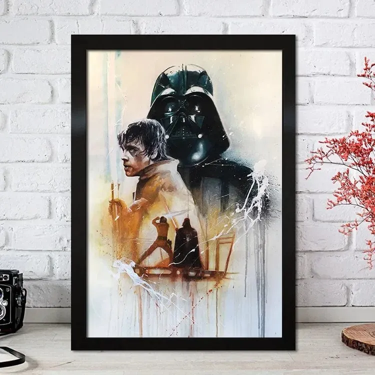 Star Wars Inspired Propaganda Pop Art Premium Quality Canvas Prints