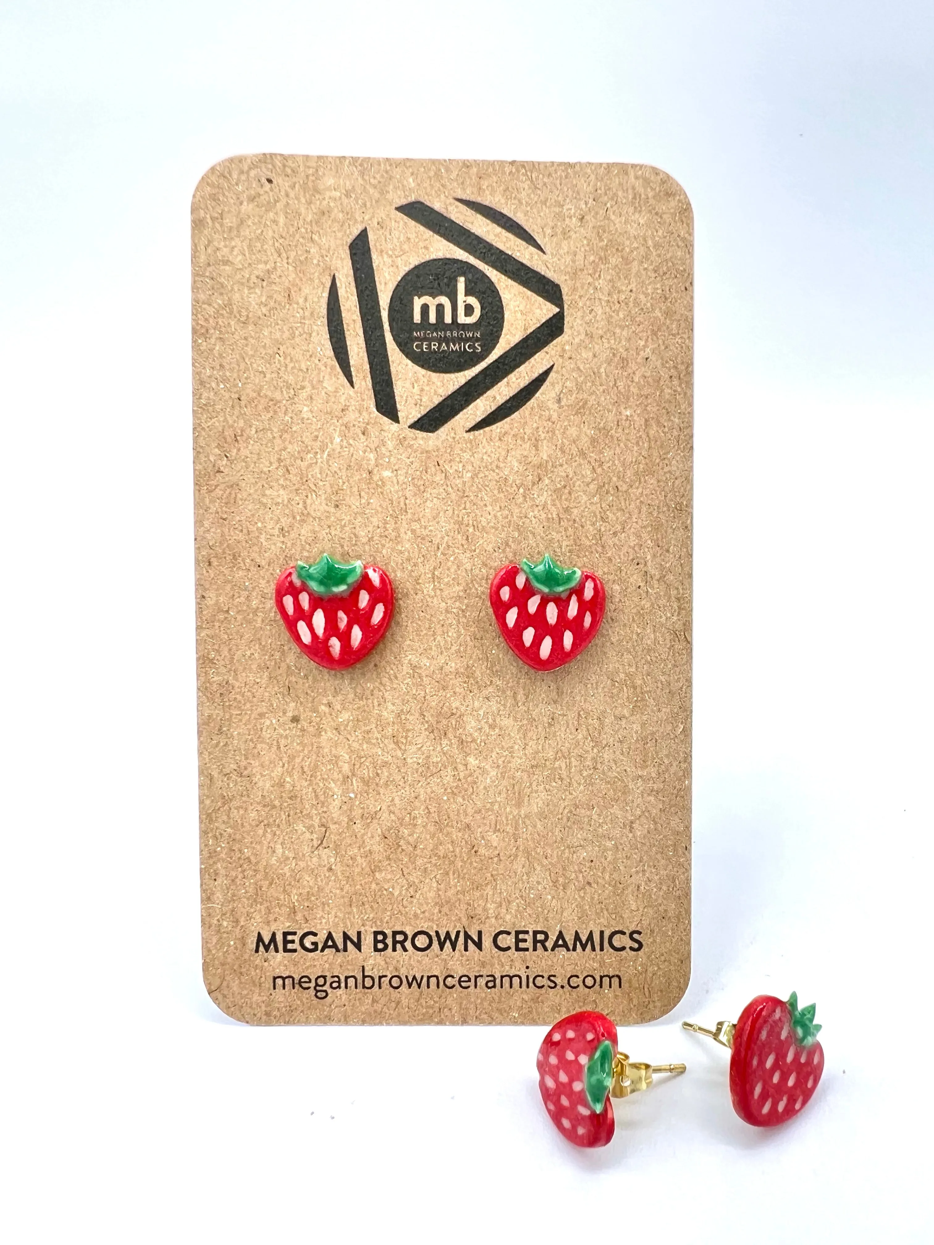 Strawberry Stud Earrings