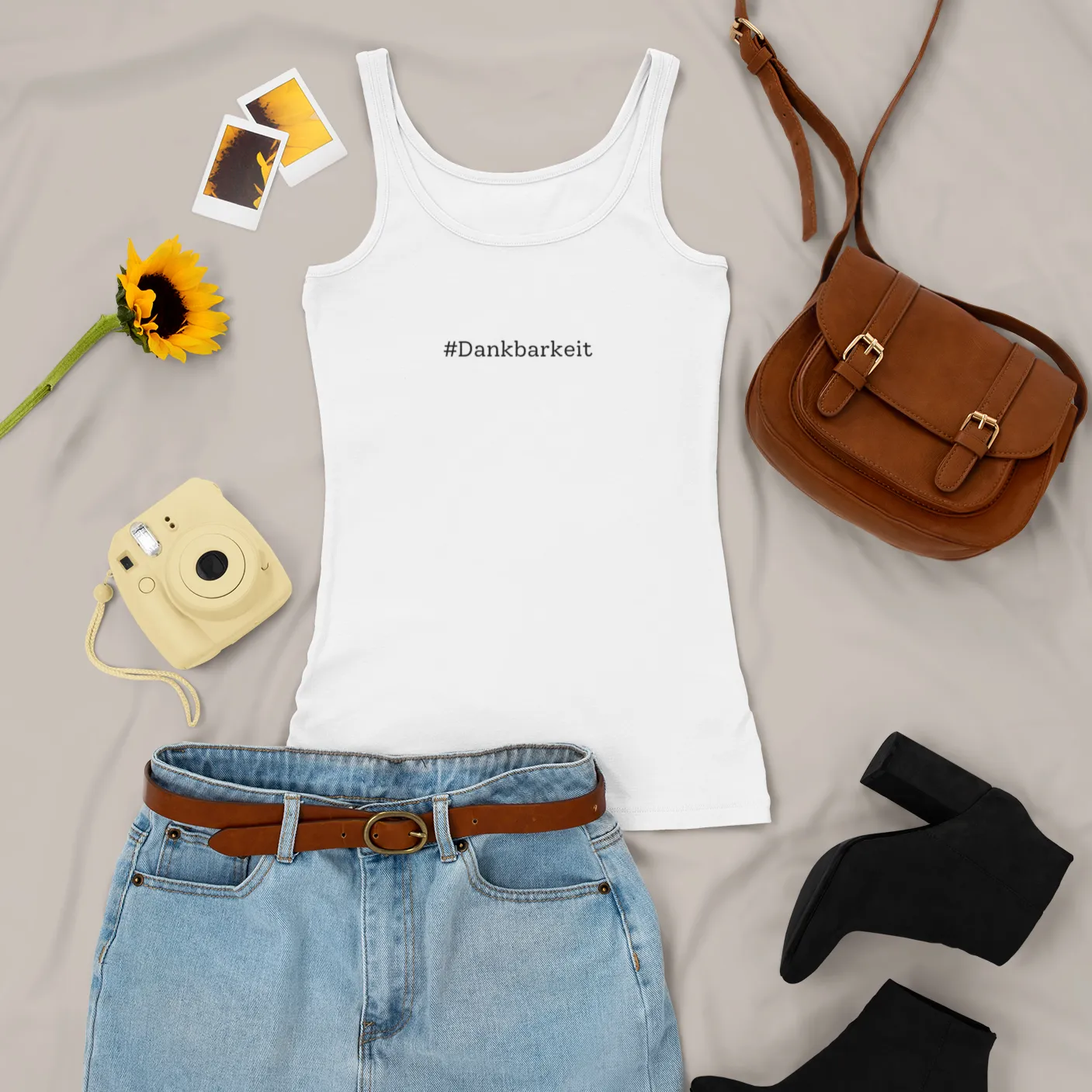 Tanktop Bio - Dankbarkeit -